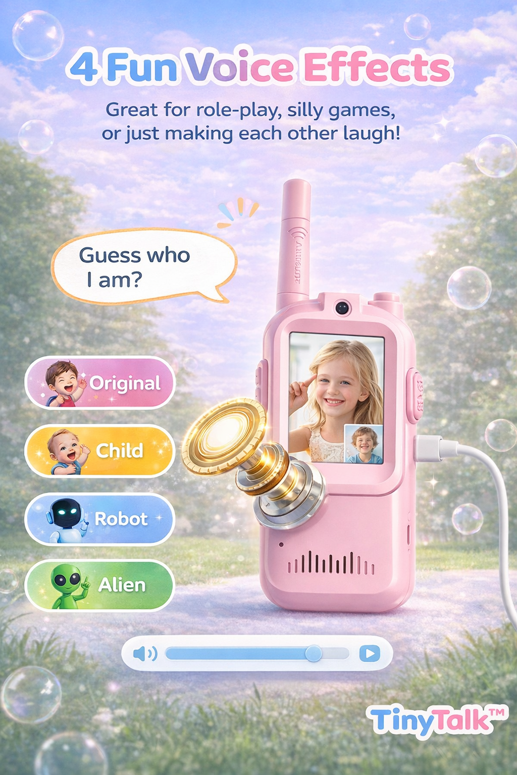 TinyTalk™ Video Walkie Talkies