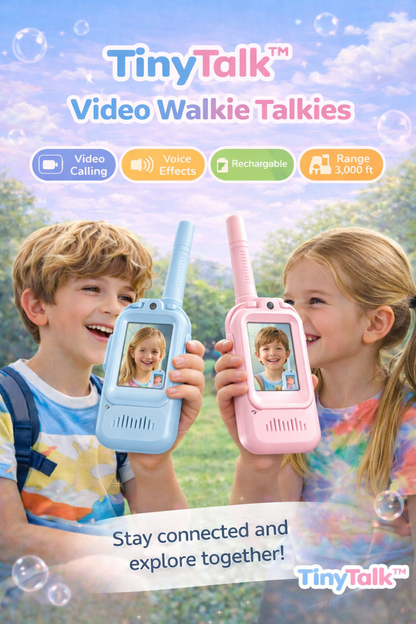 TinyTalk™ Video Walkie Talkies