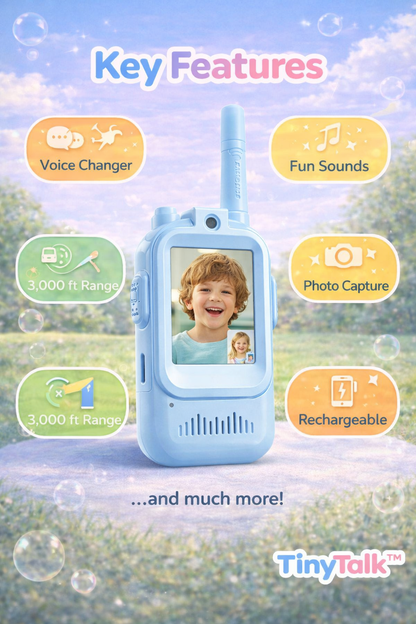 TinyTalk™ Video Walkie Talkies